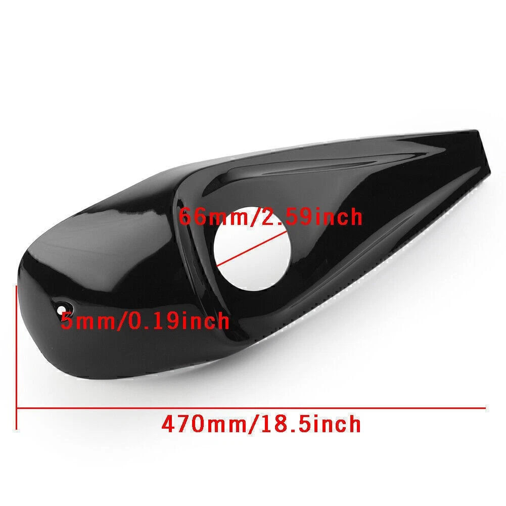 Smooth Dash Fuel Console Cover Black For Harley 2008 - 2017 Glides Road Street