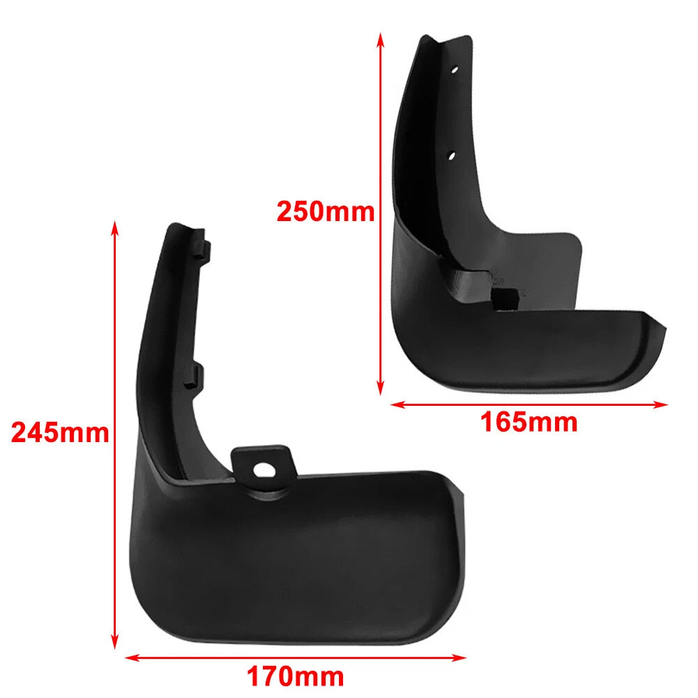 Mud Flaps Mudguards Splash Guards Set Fit Nissan NV200 Vanette Evalia 2010-2019