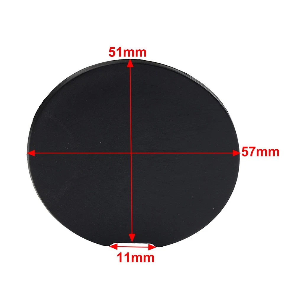 Unpainted Black Front Right Bumper Tow Hook Eye Cover For Ford Explorer 2011-15