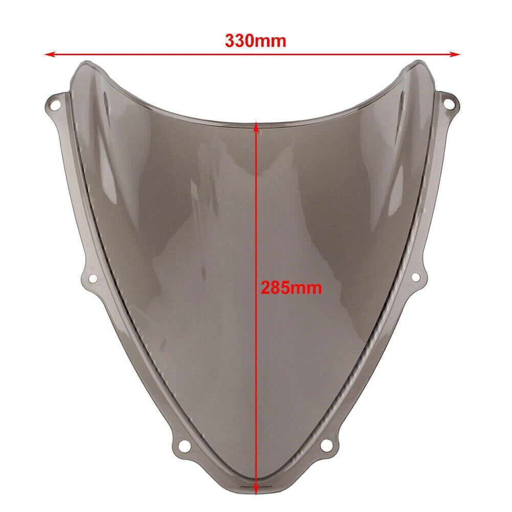 Tan Front Windshield Windscreen for Suzuki GSXR 600/750 2006-2007 K6 ABS Plastic