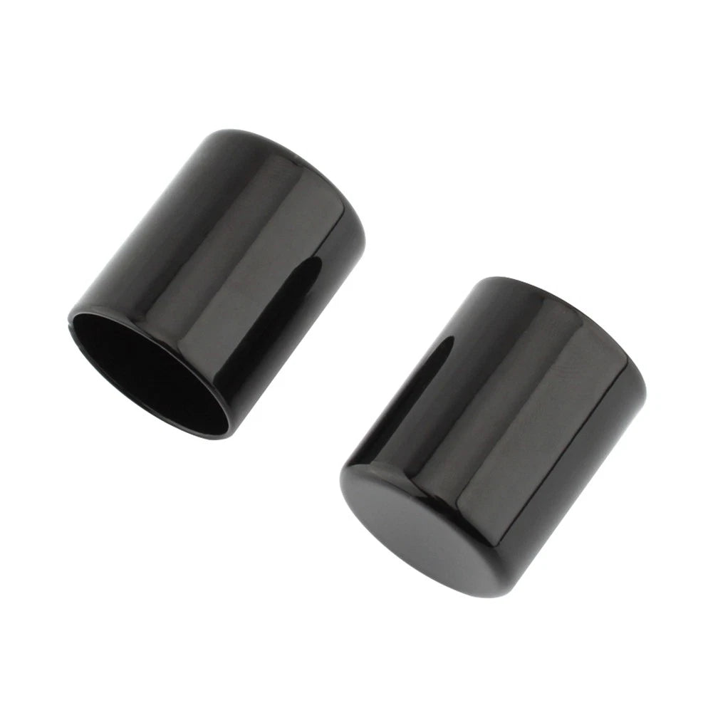 2pcs Docking Hardware Point Cover For Harley Sportster XL883 Road King Black US