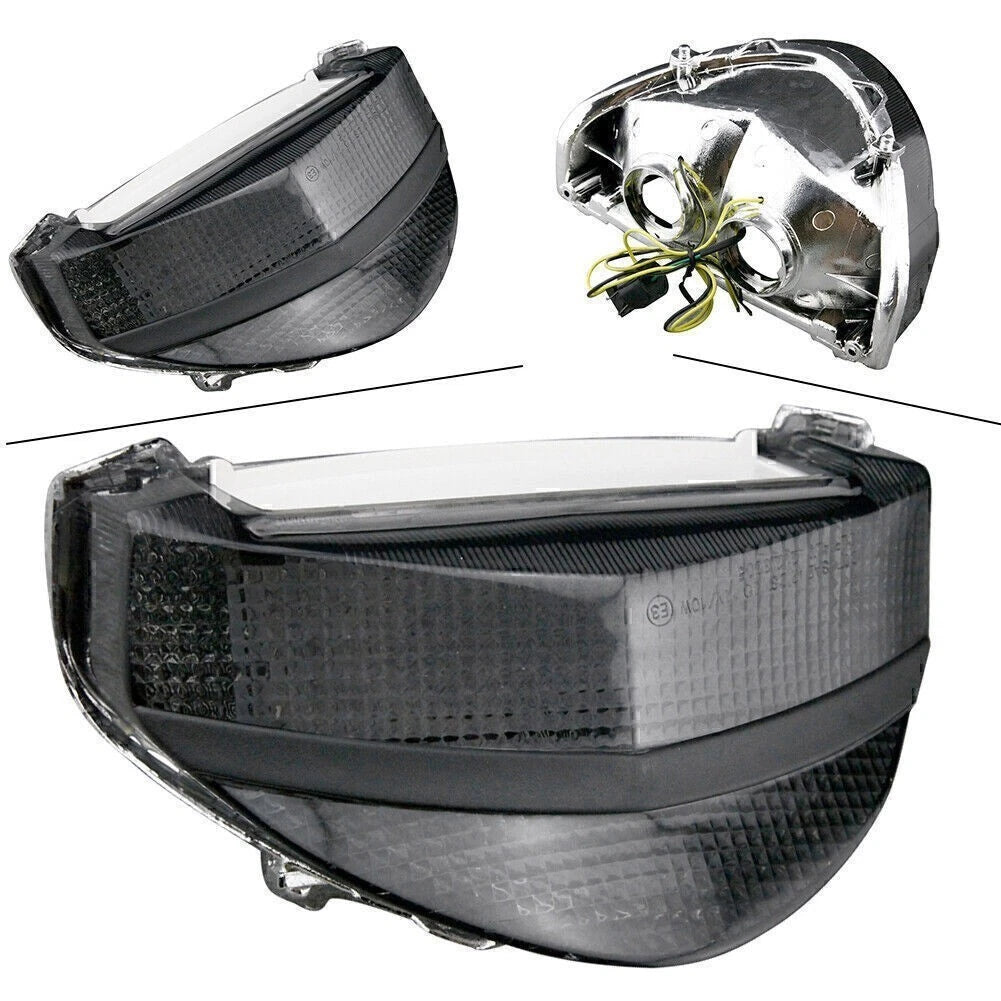 LED Tail Light Integrated Turn Signals For Honda CBR929RR 00-01 Smoke Motorcycle