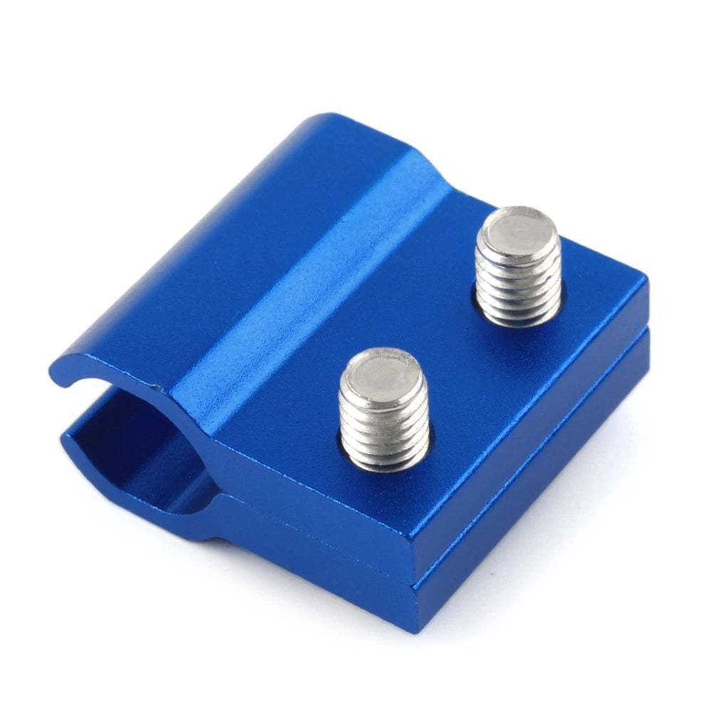 Front Brake Hose Clamp Line Holder Blue For HONDA CR80R /85R CR125R /250R CR500R