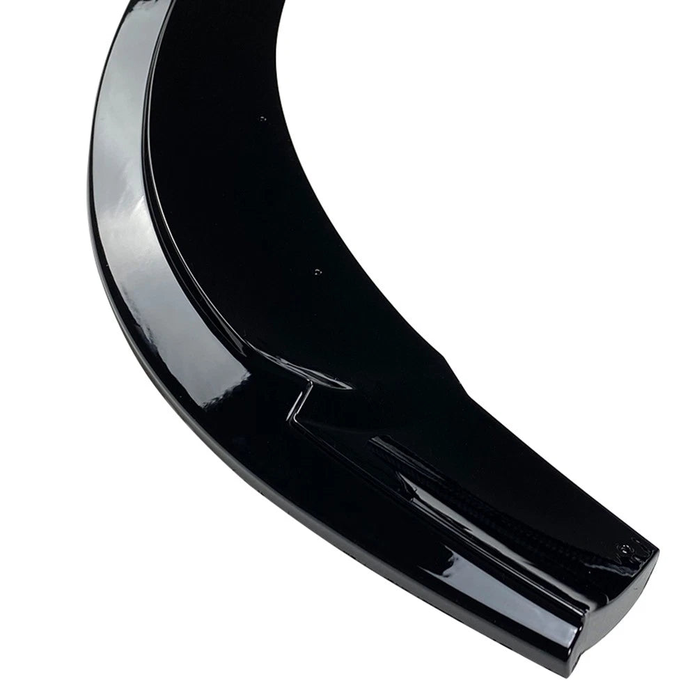 US Bumper Splitter Lip Spoiler For Benz CLA Class CLA200 CLA45 13-15 Carbon Look