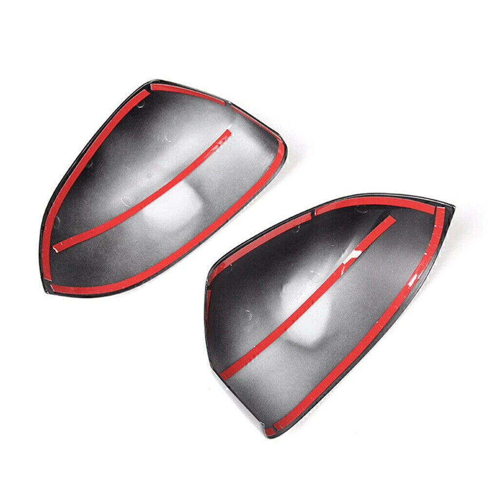 Fit BMW X3 X4 G01 G02 2018-2022 Rearview Rear View Mirror Cap Cover Gloss Black