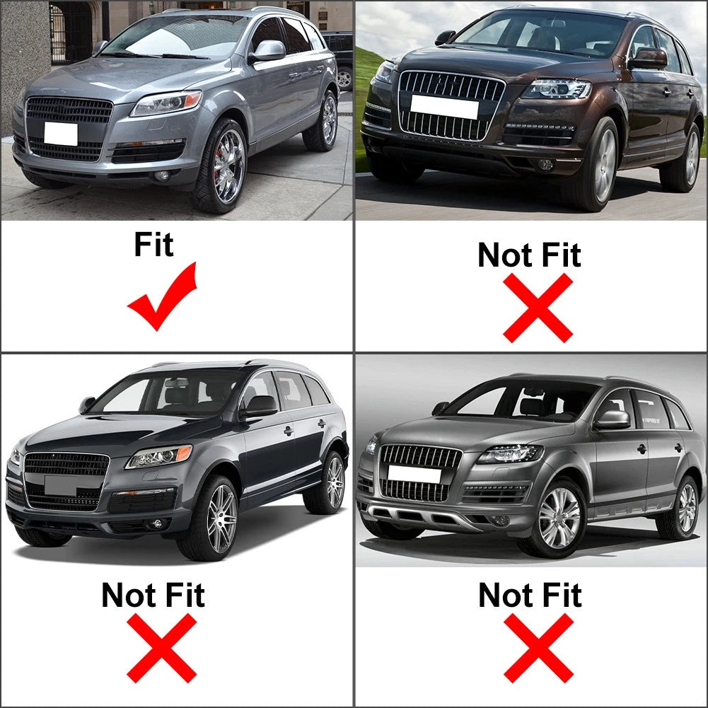 Front Bumper Lower Outer Grille Left Right Side For Audi Q7 2006-2009