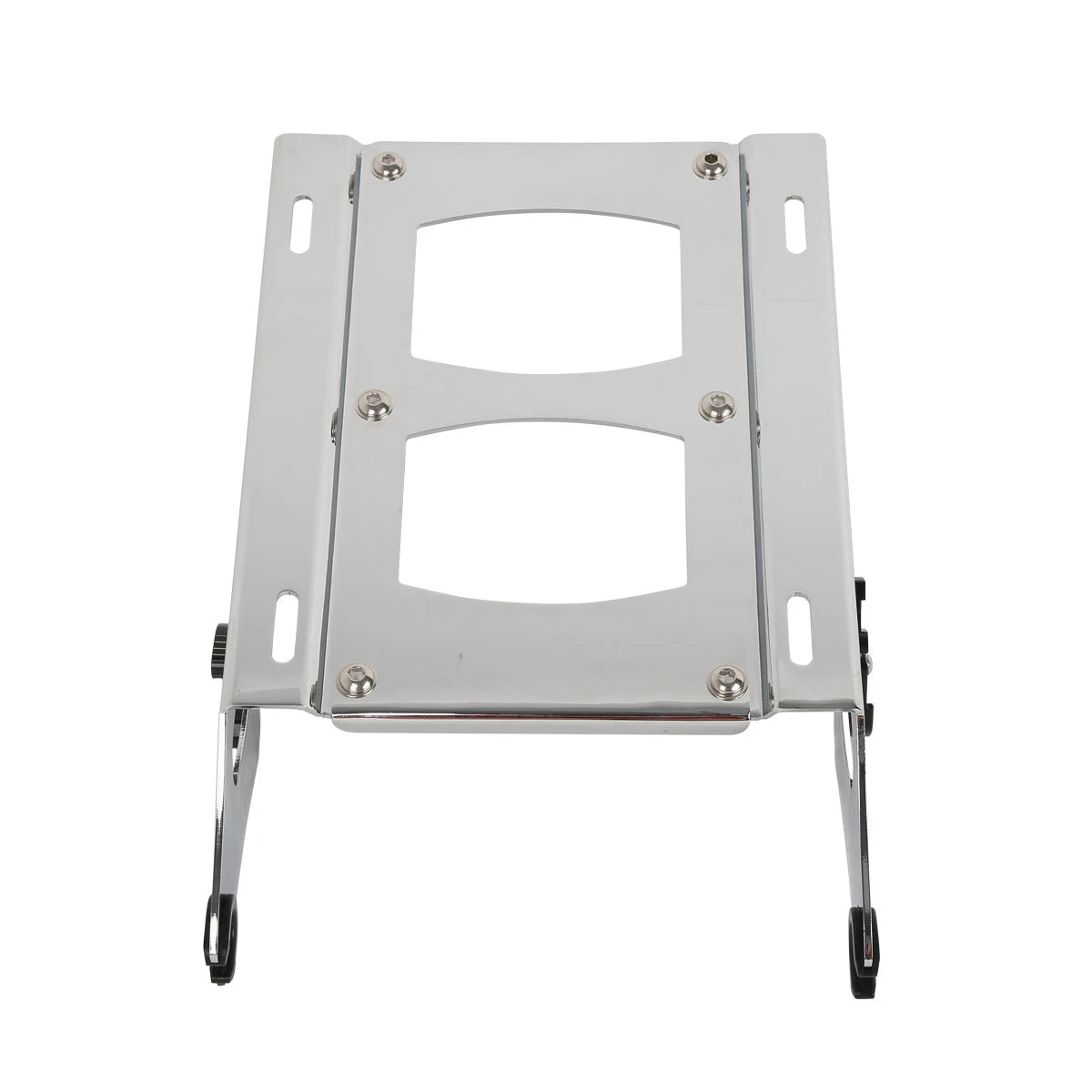 2 Up Luggage Mount Rack W/ 4 Docking Kit Fit For Harley Electra Glide 14-Up