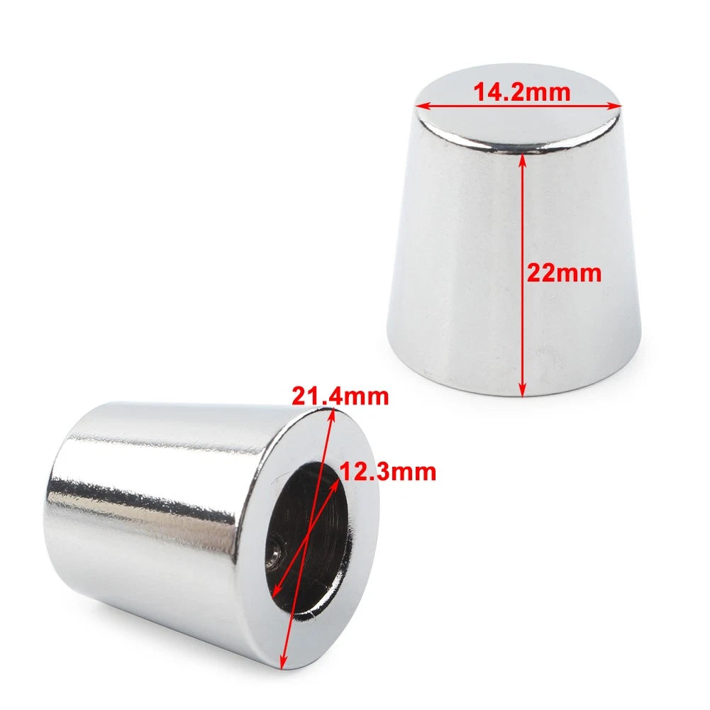 Shifter Shaft Cap Cover Heel Shift Eliminator for Harley Touring FL 83-19 Chrome
