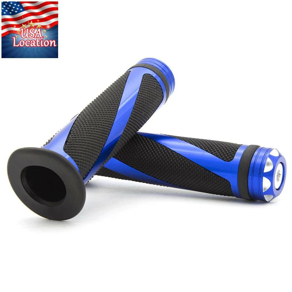 For Yamaha YFZ450 YFZ450R 2009-2018 Motor CNC Brake Clutch Levers Grips US Blue