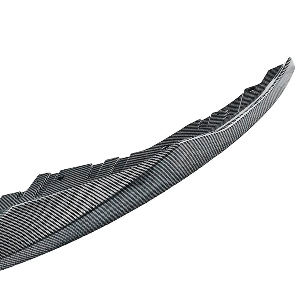 Front Bumper Lip Splitter Spoiler For BMW 4 Series G26 M Sport 20-24 Carbon Look