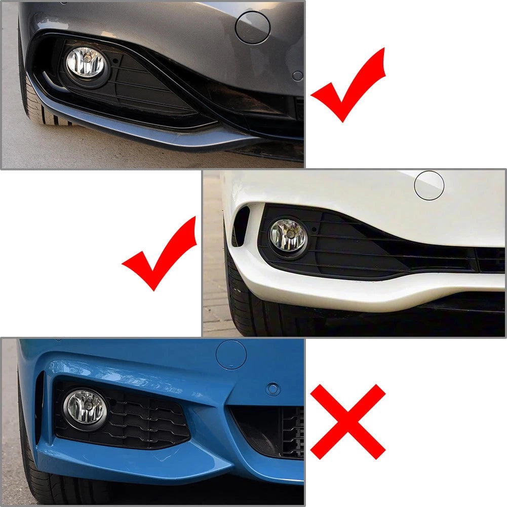 L Front Bumper Fog Light Cover For BMW 4 Series F32 F33 F36 428i 430i 435i 440i