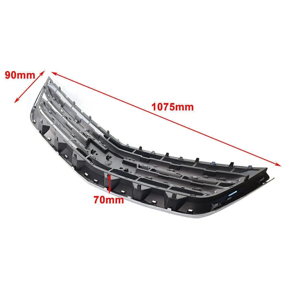 Front Upper Bumper Grille Grill Cover Chrome for Chevrolet Impala 2014-2020 USA