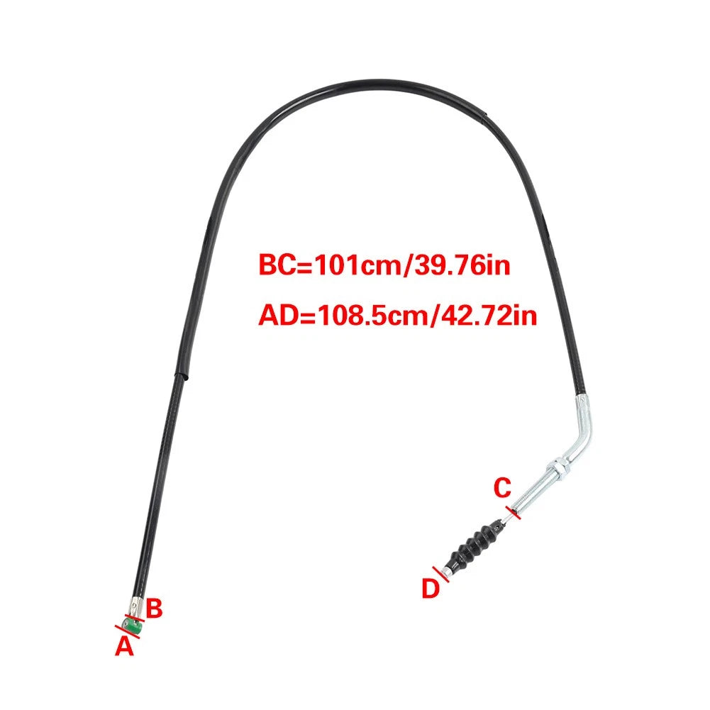 Clutch Cable Wire Line Fit For Kawasaki Z800 2013 2014 2015 2016