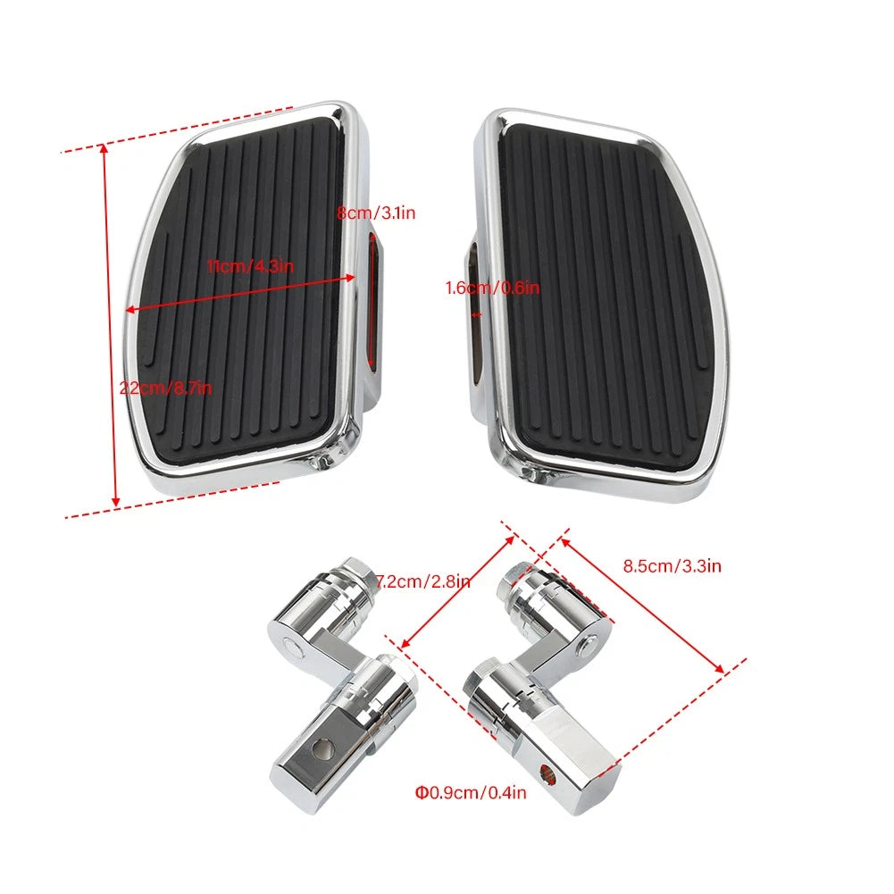 Front Foot Pedal Foot Rest Footpegs Fit Honda Shadow ACE VT750 750C 1997-2003