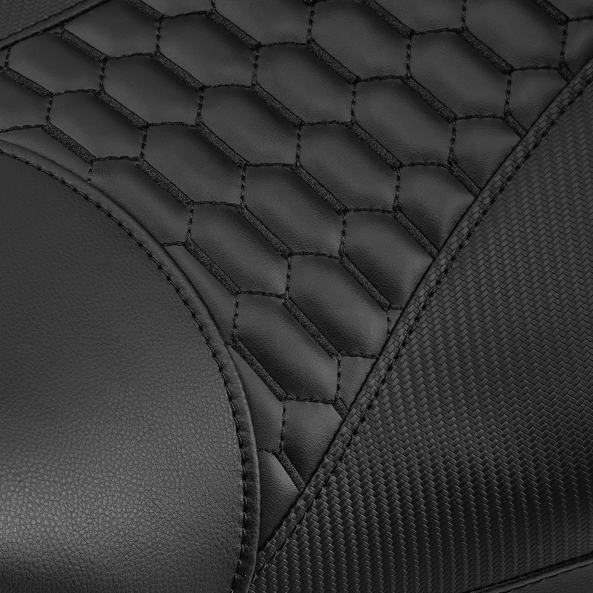 Black Rider Driver & Passenger Seat Fit For Harley Touring Models 2009-2023 2022