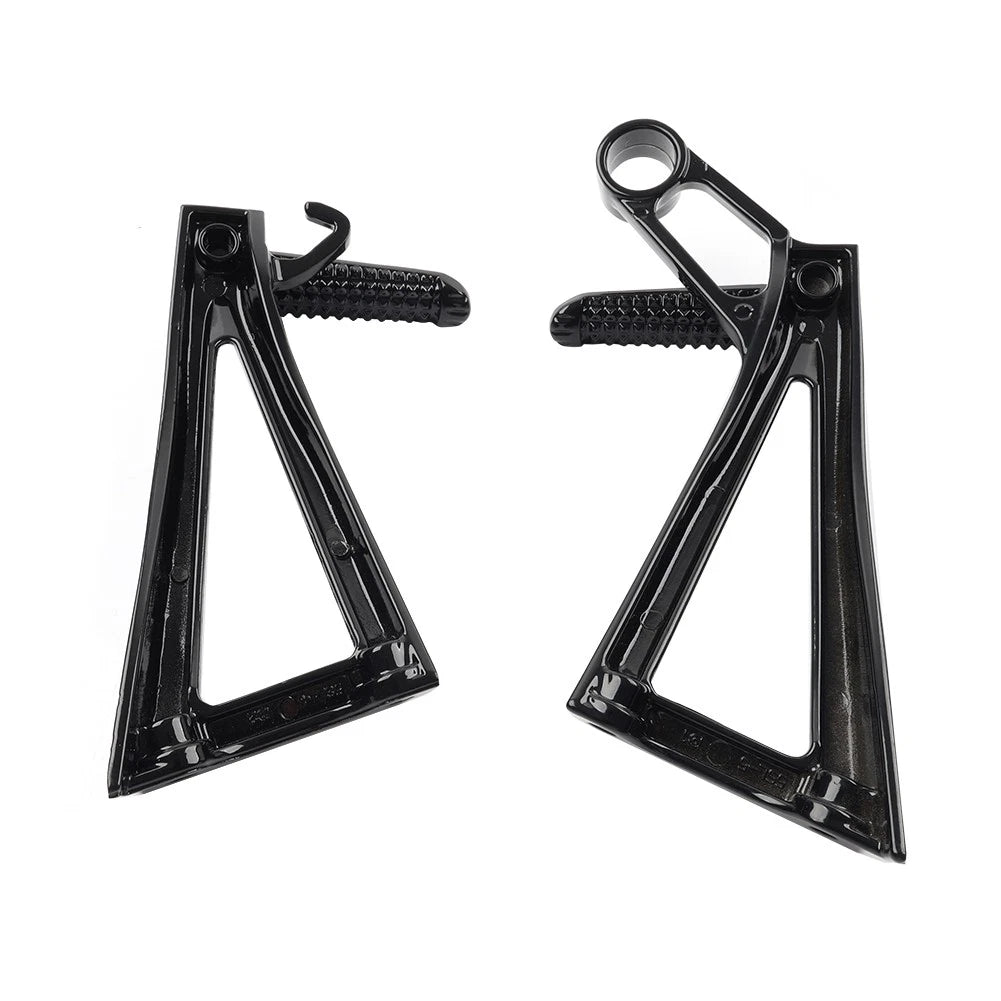Rear Passenger Footrests FootPeg Bracket For Yamaha YZF R6 YZFR6 03-05 R6S 06-09
