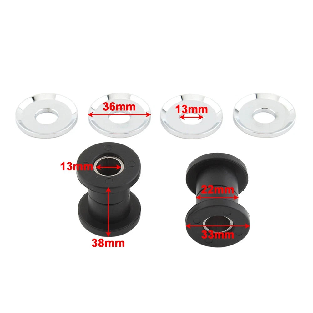 Polyurethane Handlebar Bar Riser Bushings For Harley Road King Electra Glide 83+
