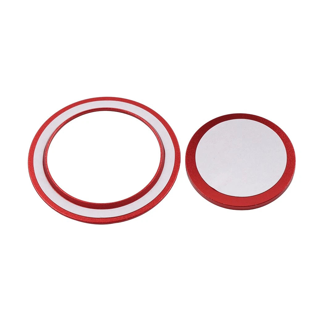 Red Engine Start Stop Push Button Cover Ring For Toyota Tacoma Yaris Prius Red