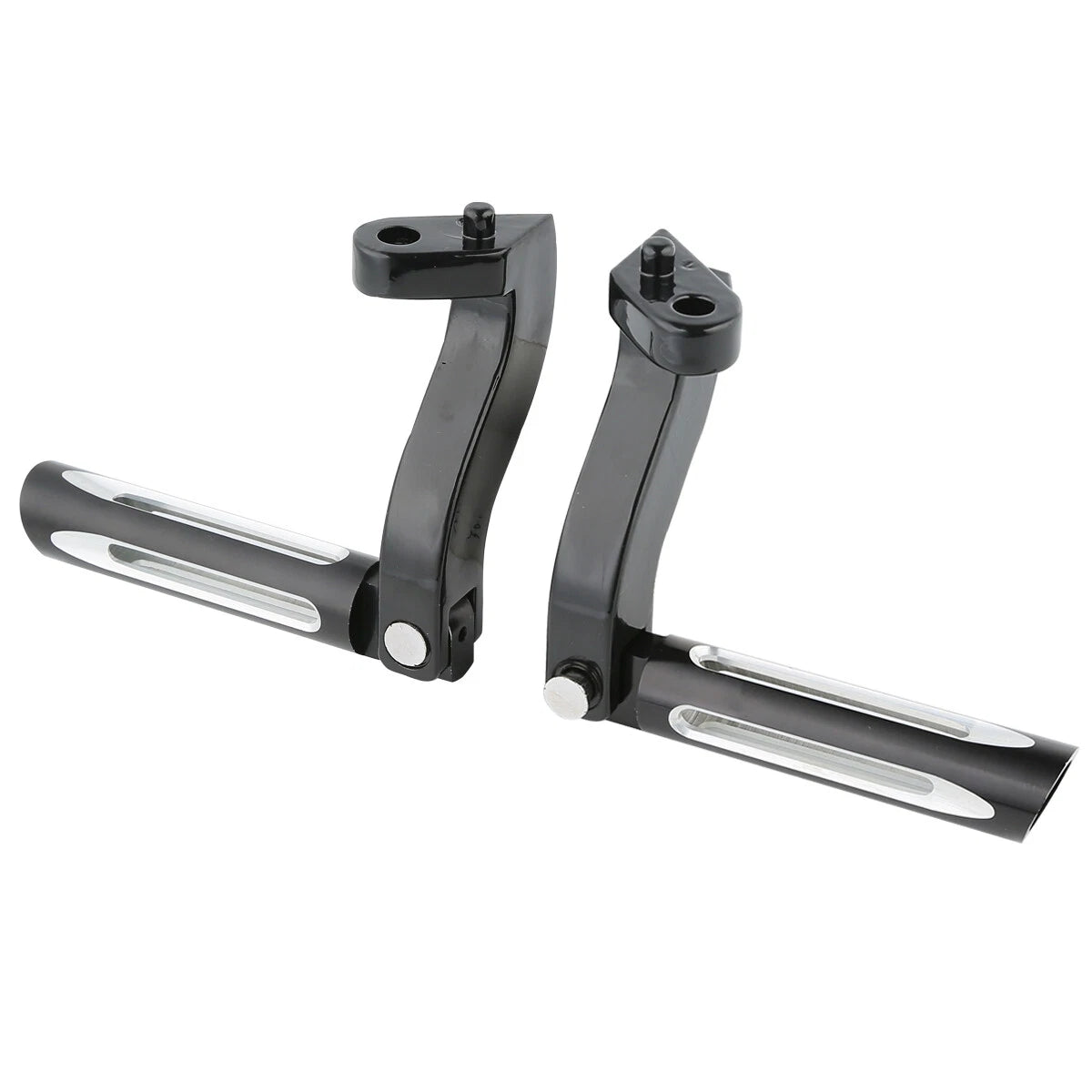 Rear Foot Pegs Peg Bracket Fit For Harley Davidson Touring Street Glide 1993-24