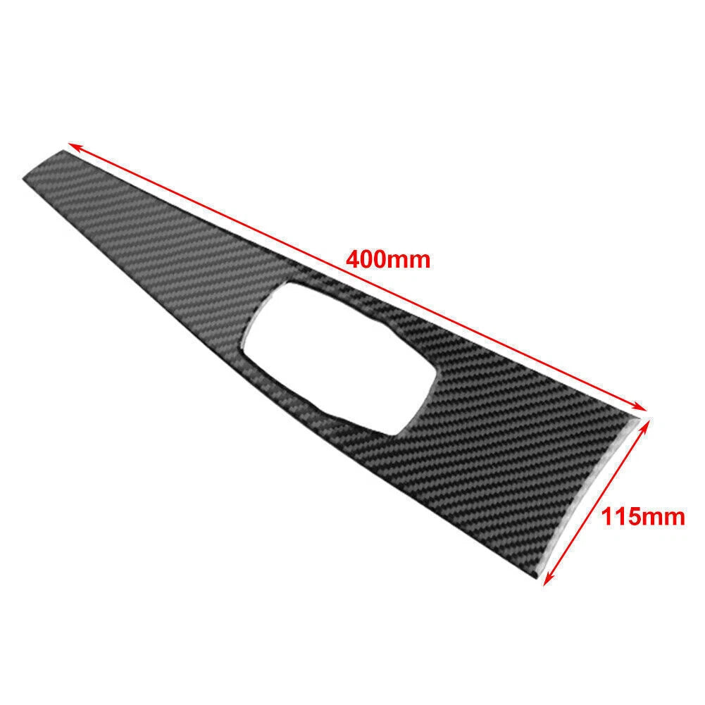 Carbon Fiber Car Center Console Interior Trim Cover Fit BMW 3 4 Series F30 F33