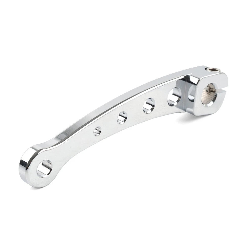 CNC Shifter Shaft Lever Chrome For Harley Touring Street Glide Road King Tri FLT