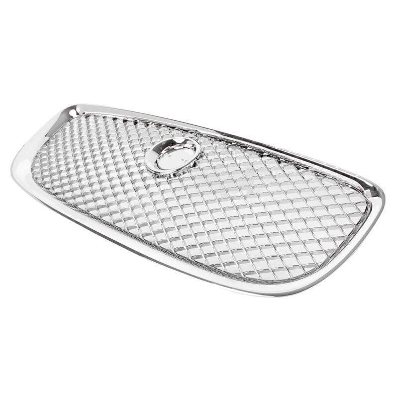 1 Pcs ABS Chrome Front Upper Car Grille Mesh Grill Fit Jaguar XJ 2010-2015