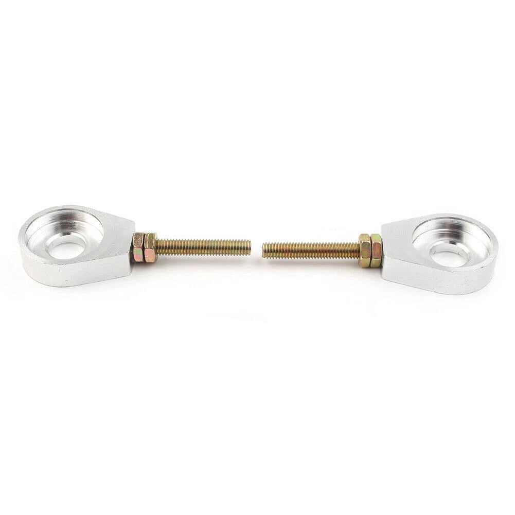 15mm Chain Adjuster Tensioner Fit Chinese CRF50 KLX110 SSR Pit Dirt Bike Silver