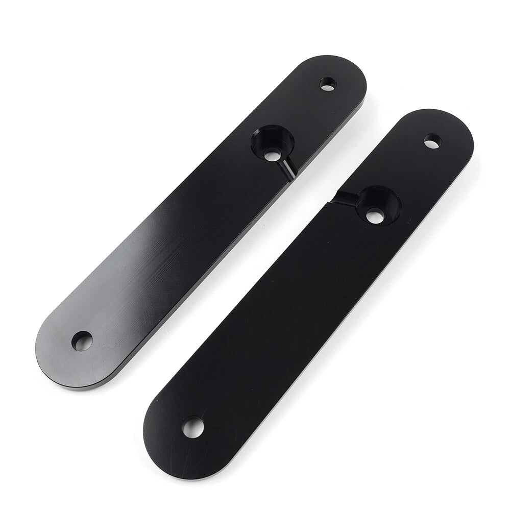 Front Turn Signal Relocation Mount For Harley Electra Street Glide Road King Blk