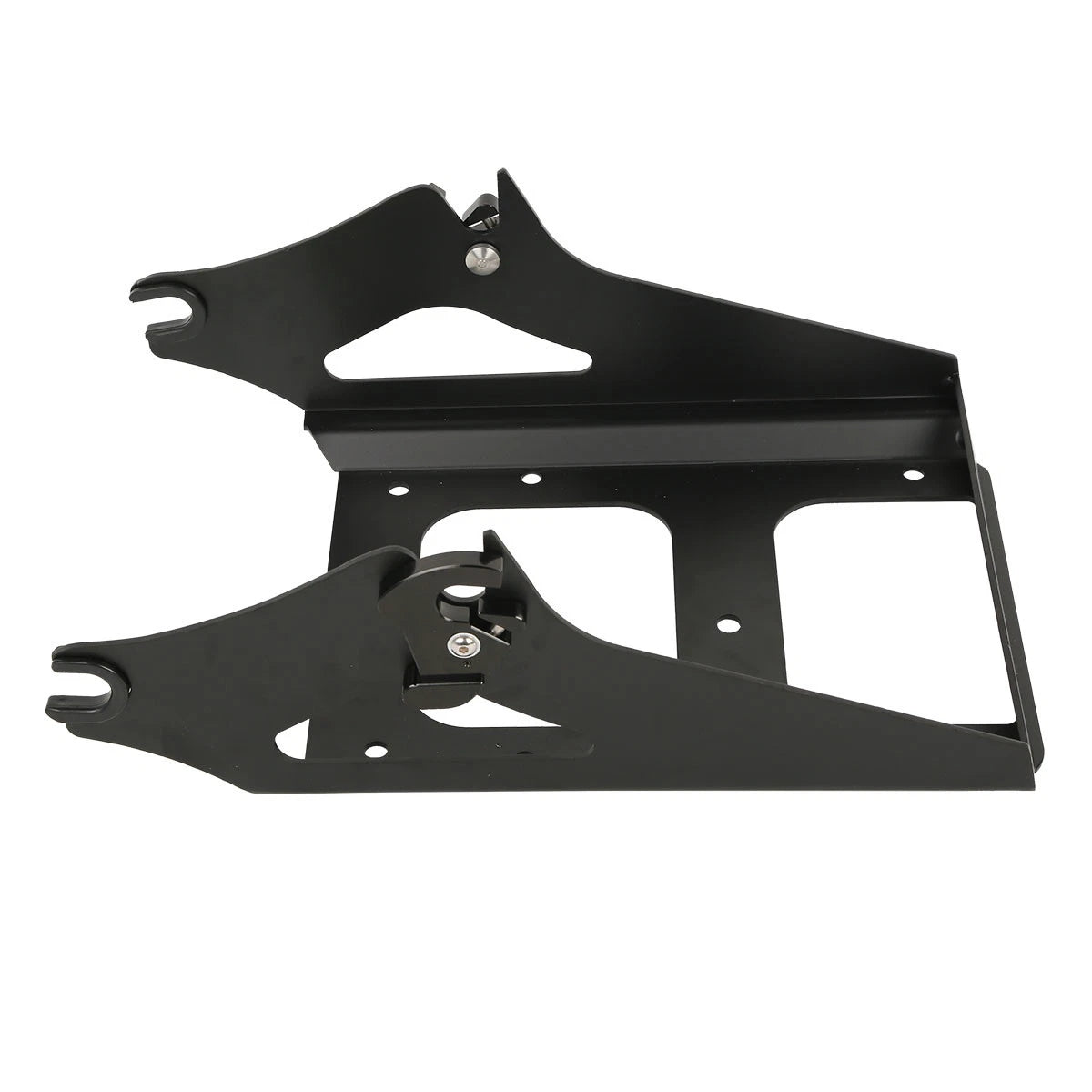 King Trunk Backrest Mount Rack Fit For Harley Touring Electra Glide 2009-2013 12
