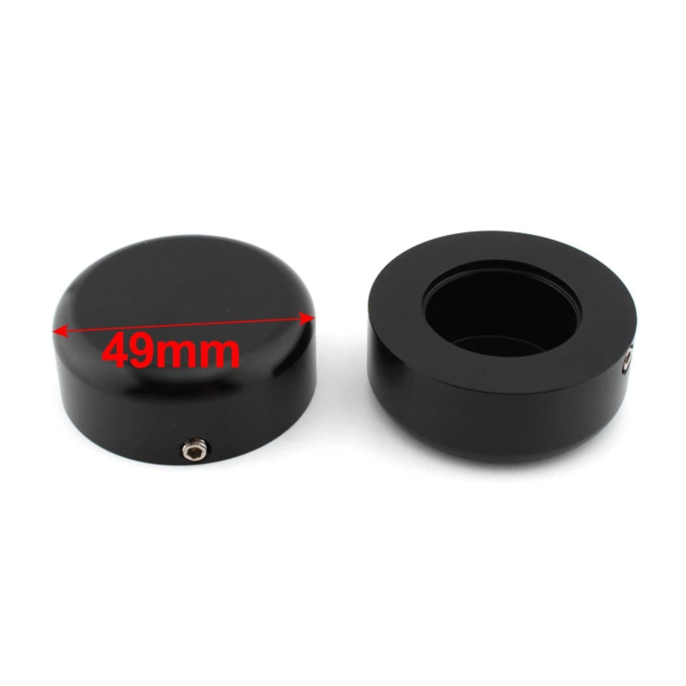 Front Fitk Cover Caps Fit Harley Sportster S 1250 RH1250 S 2021-2023 Black Pair
