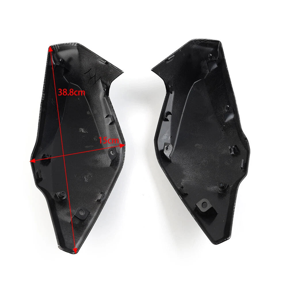 Front Side Tank Gas Fairing Pannel Cowl For Kawasaki Z650 2017-2019 Carbon Fiber