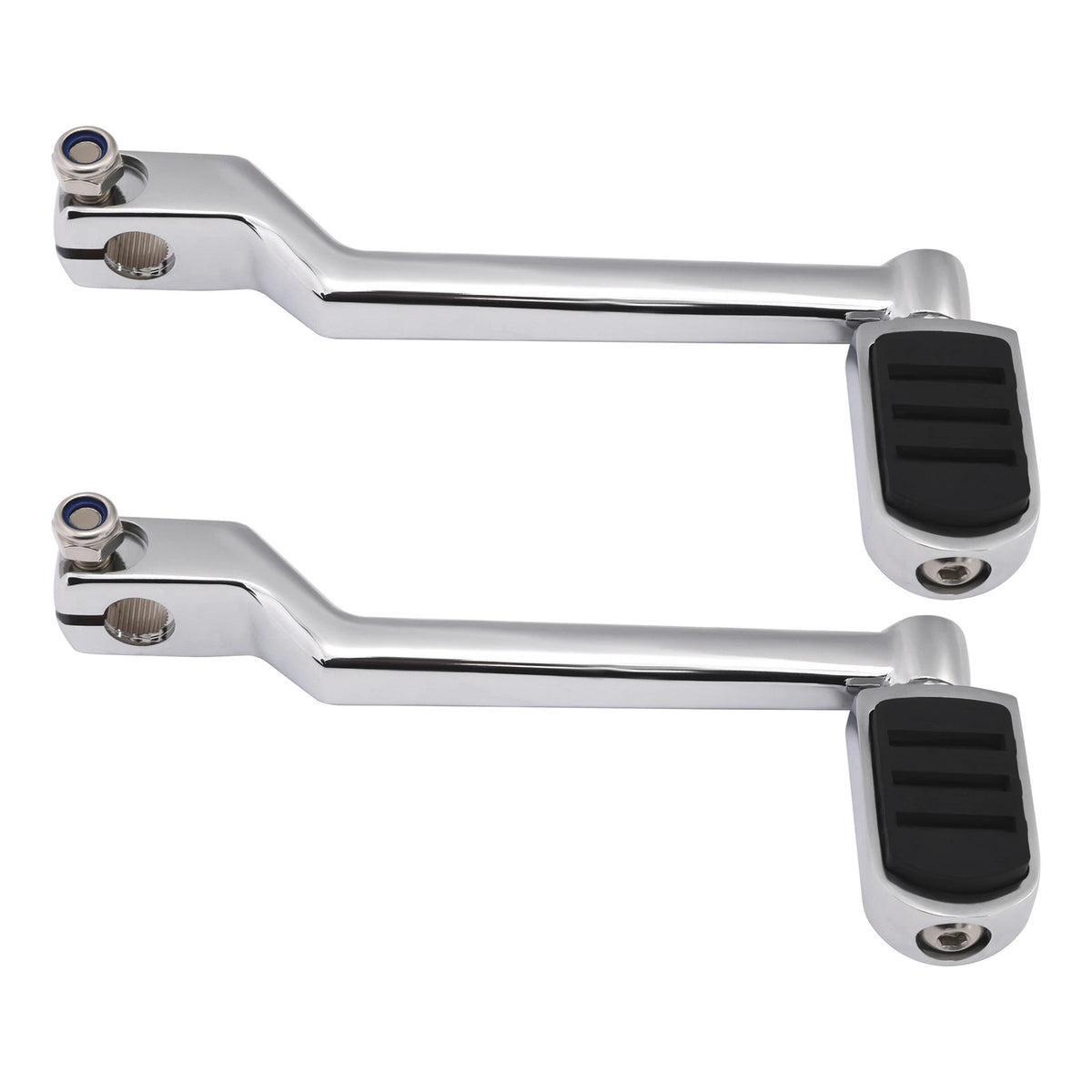 Chrome Heel Shift Lever Shifter Pegs Fit For Harley Touring Road King 1988-Up US