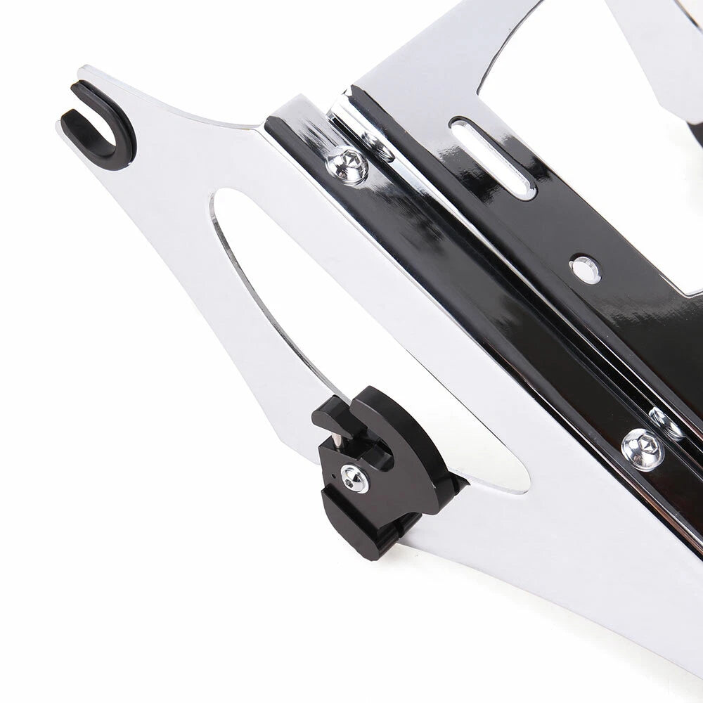 For 09-13 Harley Road Glide Touring Detachable 2-Up Tour Pack Mount Luggage Rack