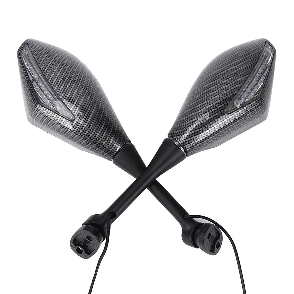 Integrated LED Turn Signal Mirrors For Honda CBR600RR CBR500R CBR1000RR CBR250R