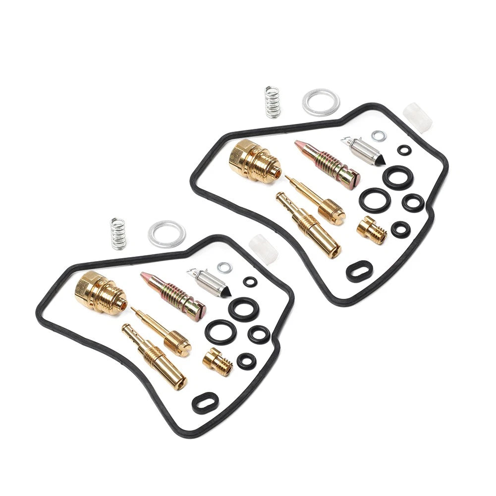 2 Sets Carburetor Carb Repair Rebuild Kit For Honda VTR250 Interceptor 1988-1990