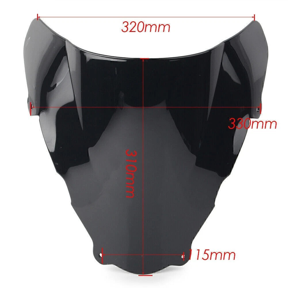 Windscreen Windshield Fly Screen Fit SUZUKI SV650 SV650S SV 650 S 99-02 Smoke