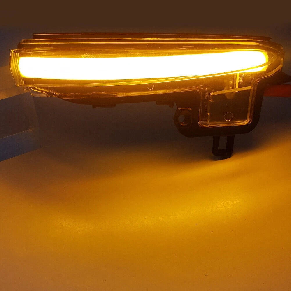 Clear Dynamic Turn Signal Side Mirror Sequential Light Fit Toyota Tacoma Alphard