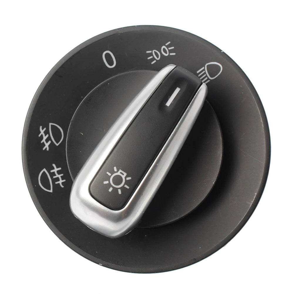 Chorme Head Light Switch Control for 1998-2004 Passat B5 B5.5 & 1995-2005 Sharan