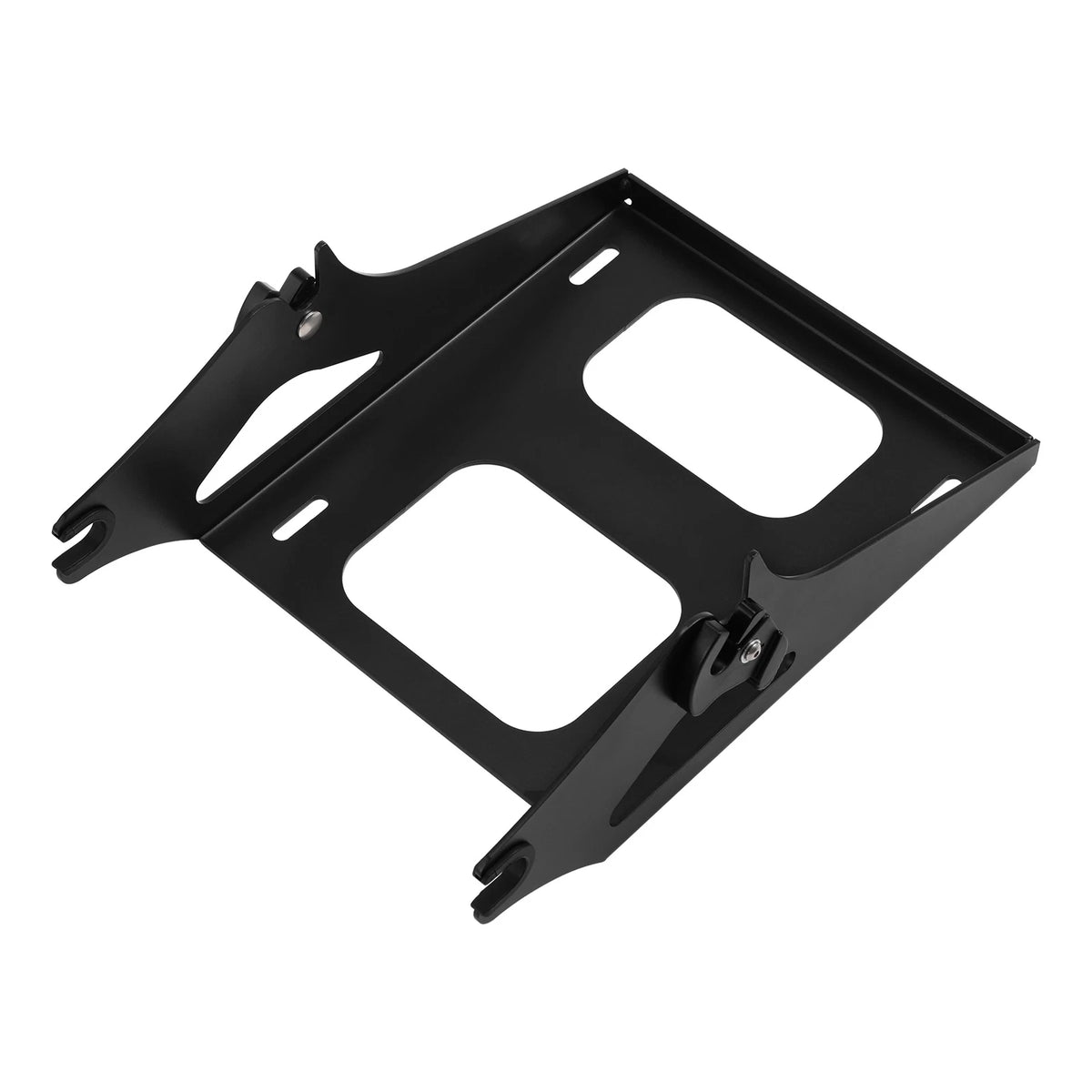 Razor Trunk Backrest Mount Rack Plate Docking For Harley Street Glide 14-25