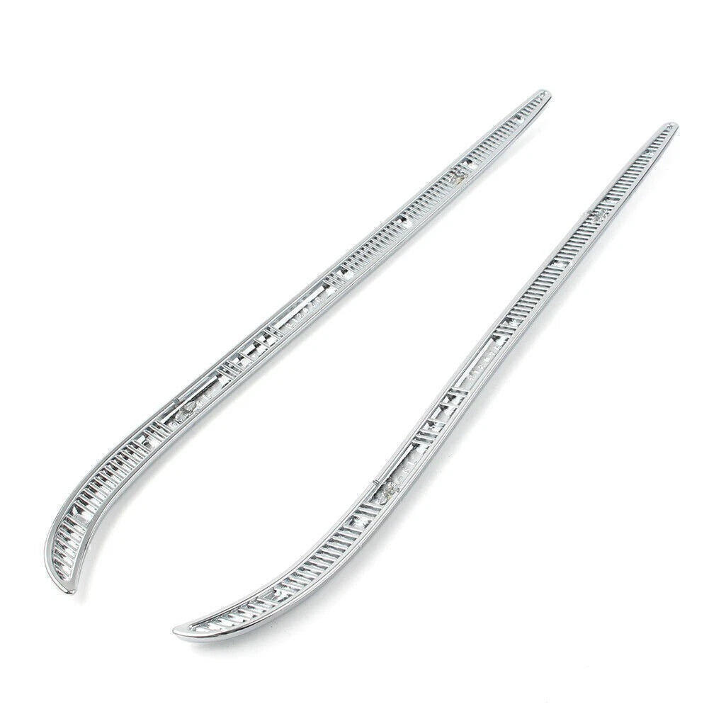 Motorcycle Chrome Fairing Eyebrow Trim For Honda Goldwing GL1800 2001-2011 US