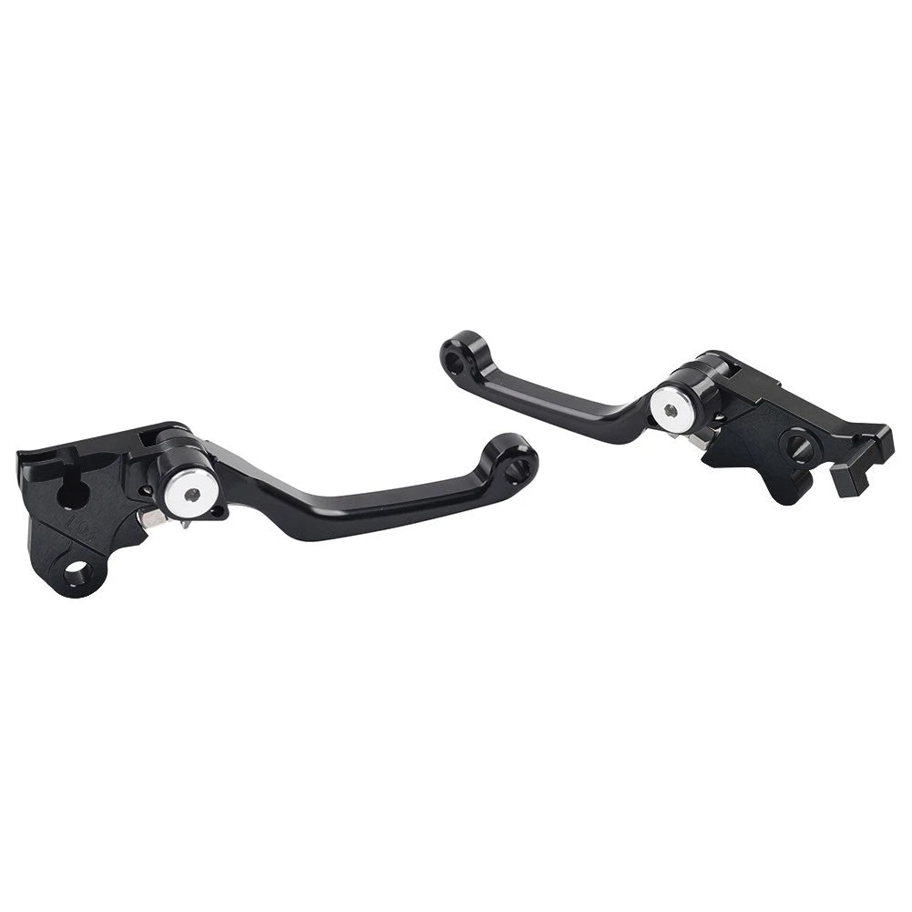 Pair Pivot Brake Clutch Levers For Kawasaki KLX 300SM KLX 250/S/SF KLX150L Black