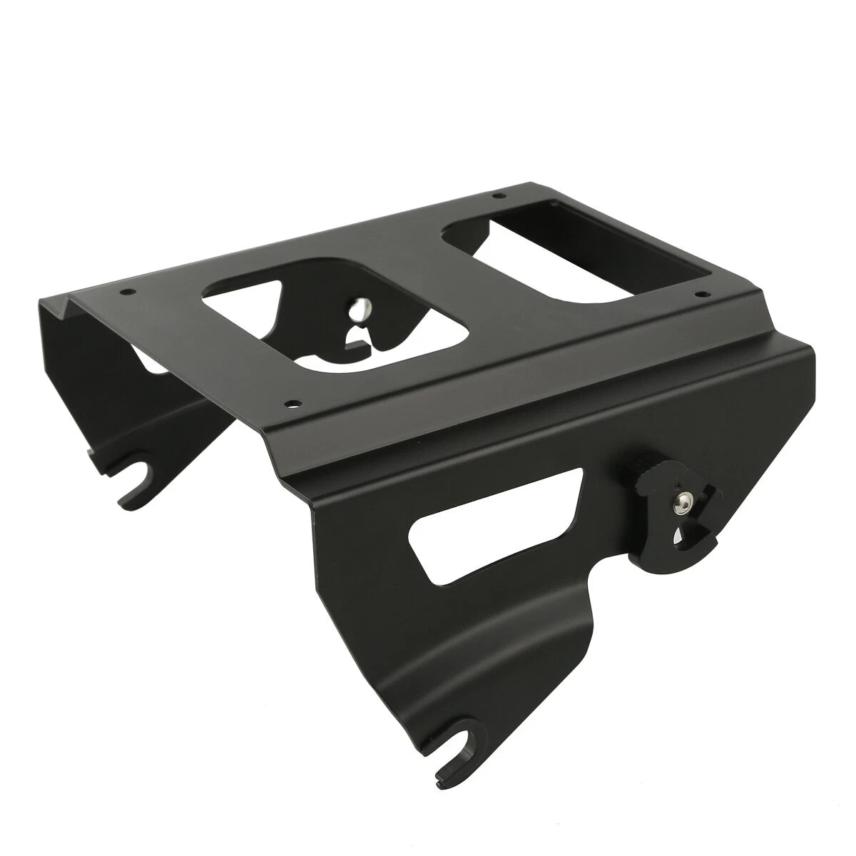Chopped Trunk & Solo Mounting Rack Fit For Harley Touring 09-13 12