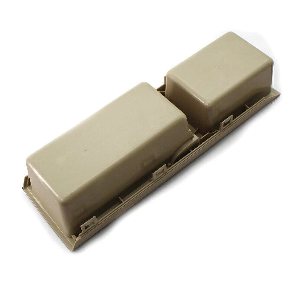 Front Center Console Storage Box Drink Cup Holder for BMW E46 3 Series Beige