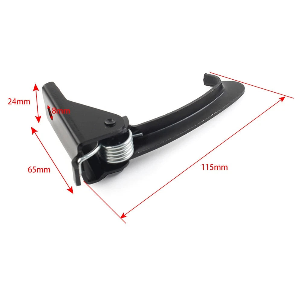 Car Hood Safety Catch Hook Black For Jeep Wrangler JK 2007-2017 2016 55395654AA