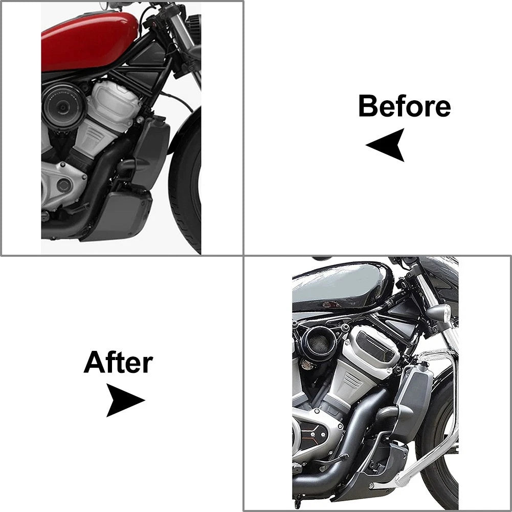 Chin Spolier Guard Lower Fairings Cover Fit For Harley Nightster RH975 2022-2026