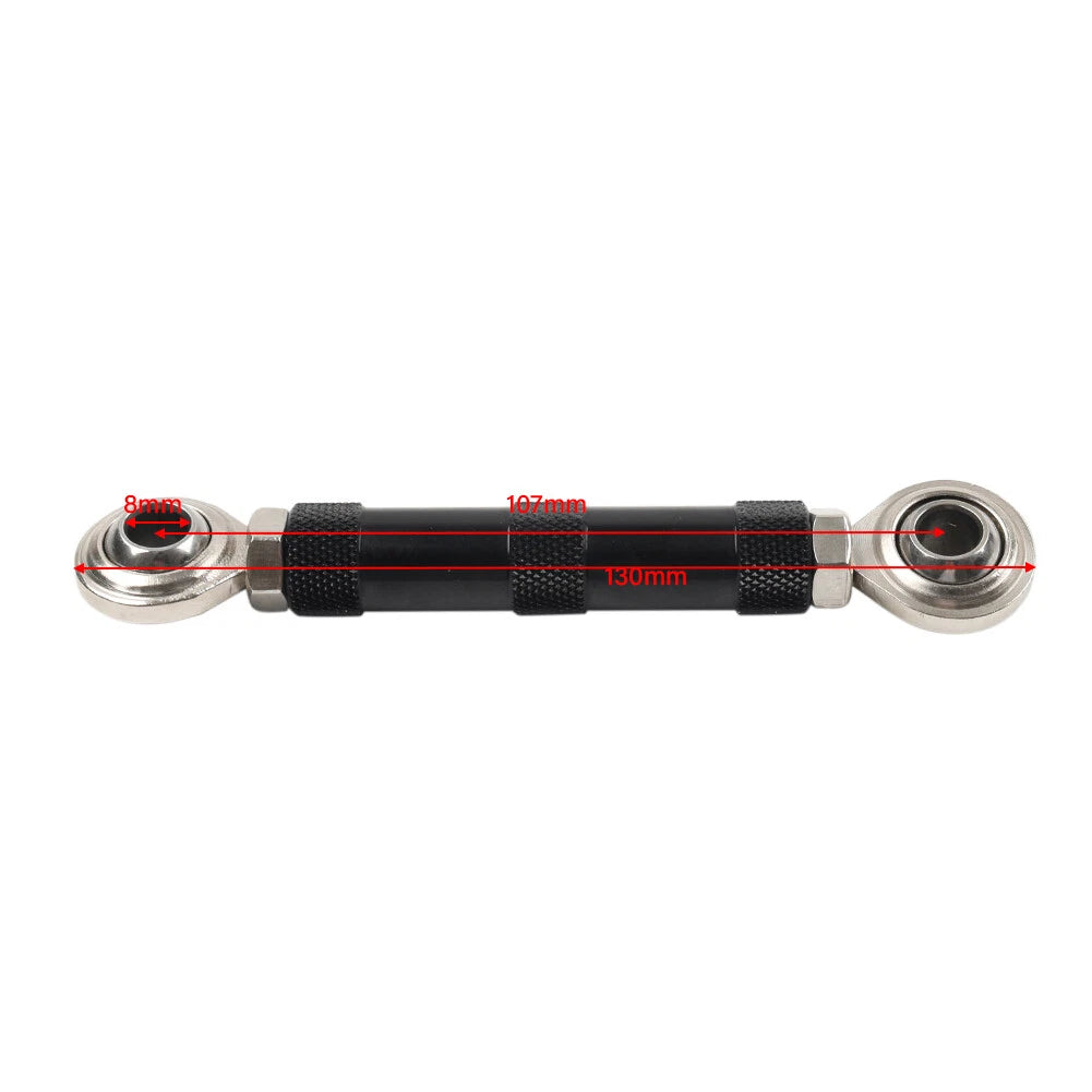 Mid-Control Shift Linkage Rod CNC Chrome Fit Harley Dyna FXD 1984-2017 Fat Bob