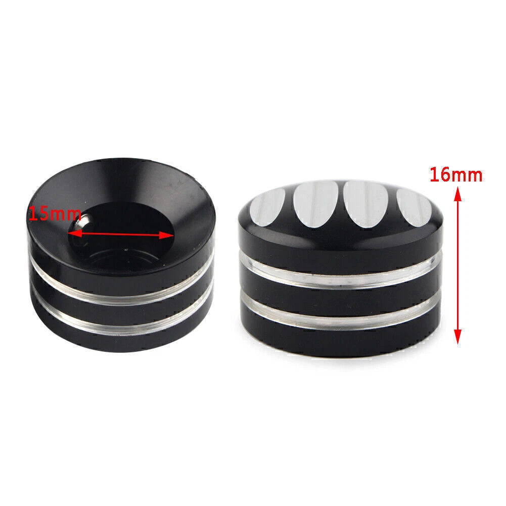 Durable Engine Piston Screw Cover Cap Fit Harley all Twin Cam models 1999-Later
