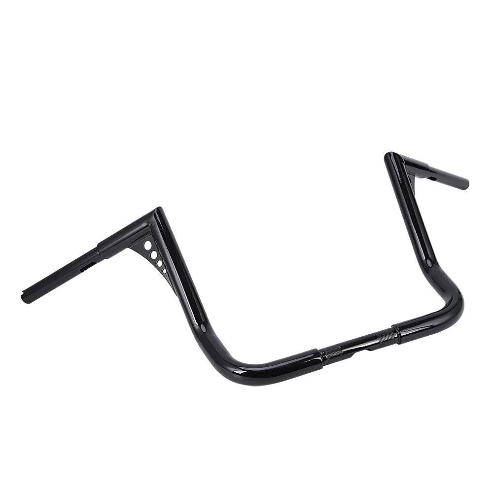 12" Rise Ape Hanger Handlebar For Harley Touring Road Street Electra Glide 82-Up