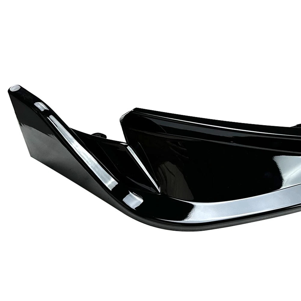 Front Bumper Lip Spoiler Splitter Body Kit Black For BMW M3 M4 G80 G82 2021-2023