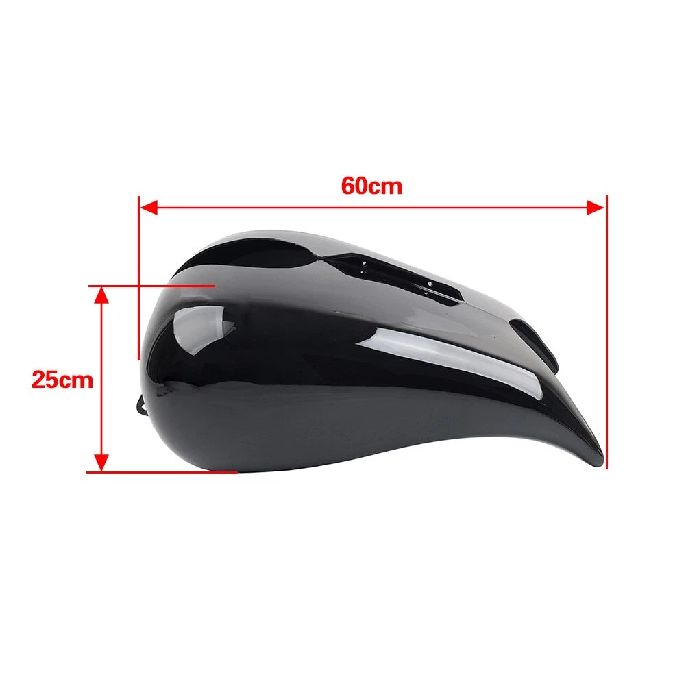 Stretched Tank Cover Gallon Fuel Shroud For Harley Street Road Glide 2009-2023